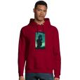 Joy - "Dancing Cowboy" Hoodie Burgundy 3
