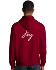 Joy - "Dancing Cowboy" Hoodie Burgundy XS 4