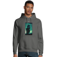 Joy - "Dancing Cowboy" Hoodie charcoal melange 3
