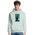 Joy - "Dancing Cowboy" Hoodie creamy green 3