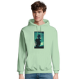 Joy - "Dancing Cowboy" Hoodie frozen green 3