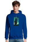 Joy - "Dancing Cowboy" Hoodie Royal Blue XS 3