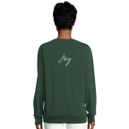 Joy - "Dancing Cowboy" Sweatshirt Bottle Green XS 6