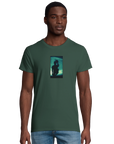 Joy - "Dancing Cowboy" T-shirt Bottle Green XS 4