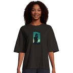 Joy - "Dancing Cowboy" T-shirt Deep Black XS 4
