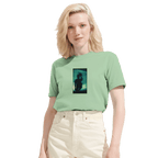 Joy - "Dancing Cowboy" T-shirt frozen green XS 6