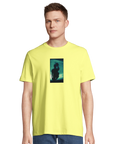 Joy - "Dancing Cowboy" T-shirt Light Yellow XS 4