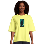 Joy - "Dancing Cowboy" T-shirt Light Yellow XS 4