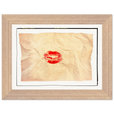 Kiss My Ass Framed print 13x18 cm / 5x7″ Wood frame