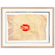 Kiss My Ass Framed print 45x60 cm / 18x24″ Wood frame