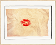 Kiss My Ass Framed print 40x50 cm / 16x20″ Wood frame