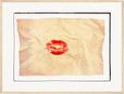 Kiss My Ass Framed print 45x60 cm / 18x24″ Wood frame