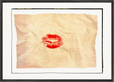 Kiss My Ass Framed print A1 (59.4 x 84.1 cm) Black frame