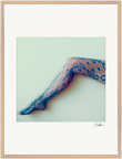 Lacey Leg Framed print 13x18 cm / 5x7″ White frame 1
