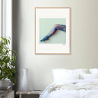 Lacey Leg Framed print 13x18 cm / 5x7″ White frame 4