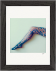 Lacey Leg Framed print 15x20 cm / 6x8″ Black frame 29