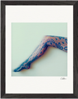 Lacey Leg Framed print 27x35 cm / 11x14″ Black frame 31