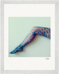Lacey Leg Framed print 27x35 cm / 11x14″ White frame 9