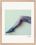 Lacey Leg Framed print 40x50 cm / 16x20″ Wood frame 24