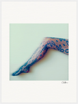 Lacey Leg Framed print 60x80 cm / 24x32″ White frame 15