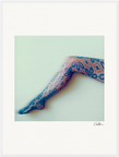 Lacey Leg Framed print 60x80 cm / 24x32″ White frame 15