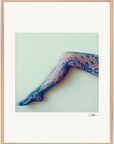 Framed print "Lacey Leg "Framed print cm / 24x32″ Wood frame