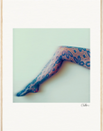 Lacey Leg Framed print 60x80 cm / 24x32″ Wood frame 26