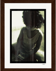 Little Secret Framed print 13x18 cm / 5x7″ Dark wood frame 41