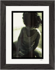 Little Secret Framed print 15x20 cm / 6x8″ Black frame 41