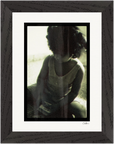 Little Secret Framed print 15x20 cm / 6x8″ Black frame 41