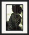 Little Secret Framed print 20x25 cm / 8x10″ Black frame 61