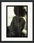 Little Secret Framed print 20x25 cm / 8x10″ Black frame 61