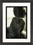 Little Secret Framed print 21x29.7 cm / 8x12" Black frame 43