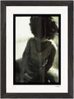 Little Secret Framed print 21x29.7 cm / 8x12" Black frame 43