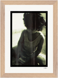 Little Secret Framed print 21x29.7 cm / 8x12" Wood frame 26