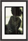 Little Secret Framed print 28x43 cm / XL (11x17″) Black frame 45