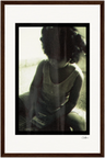 Little Secret Framed print 28x43 cm / XL (11x17″) Dark wood frame 46