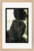 Little Secret Framed print 28x43 cm / XL (11x17″) Wood frame 28