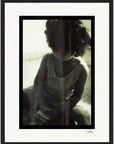 Little Secret Framed print 30x40 cm / 12x16″ Black frame 65