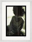 Little Secret Framed print 30x40 cm / 12x16″ White frame 12