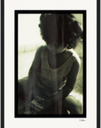 Little Secret Framed print 30x45 cm / 12x18″ Black frame 64