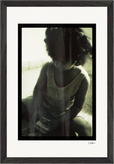 Little Secret Framed print 30x45 cm / 12x18″ Black frame 47