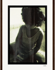 Little Secret Framed print 30x45 cm / 12x18″ Dark wood frame 48