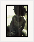 Little Secret Framed print 30x45 cm / 12x18″ White frame 12