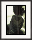 Little Secret Framed print 40x50 cm / 16x20″ Black frame