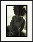 Little Secret Framed print 40x50 cm / 16x20″ Black frame 67
