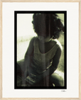 Little Secret Framed print 40x50 cm / 16x20″ Wood frame 31