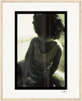 Little Secret Framed print 40x50 cm / 16x20″ Wood frame 31