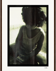 Little Secret Framed print 40x60 cm / 16x24″ Dark wood frame 50