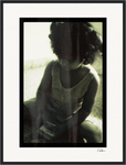 Little Secret Framed print 45x60 cm / 18x24″ Black frame 69